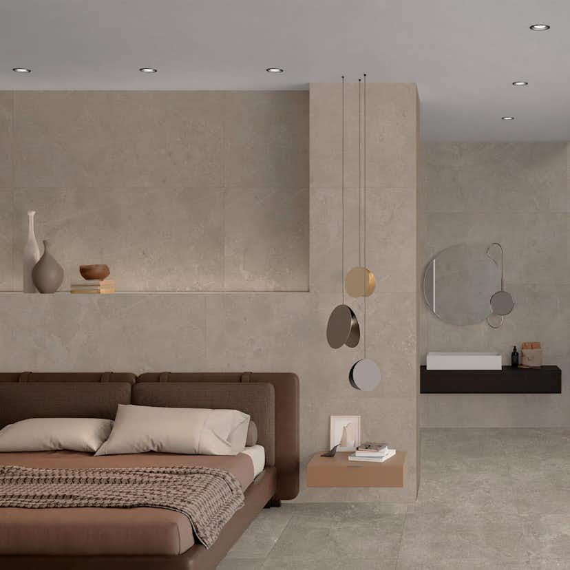 Klinker Pulse Taupe Marmor Matt 60x60 cm