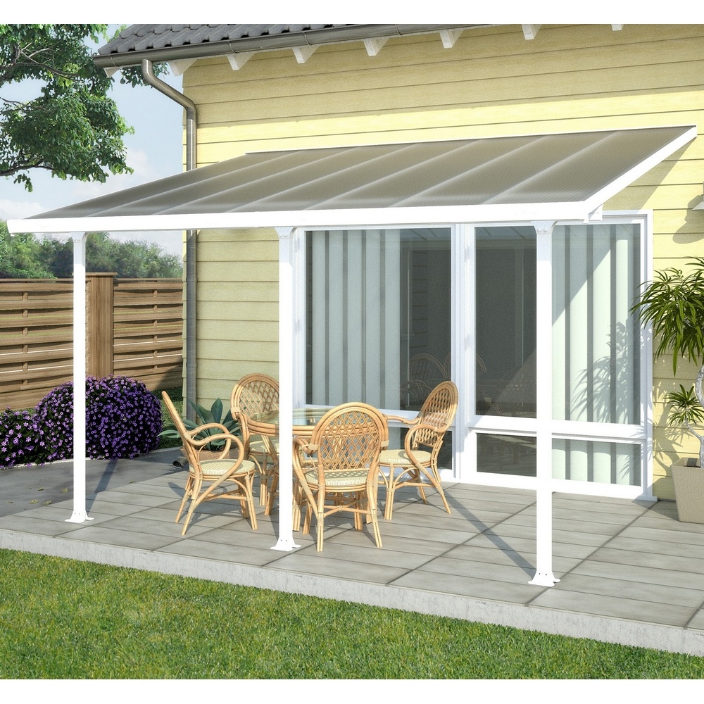 Terrasstak Canopia by Palram Feria 1 Vit 3X4,25 m