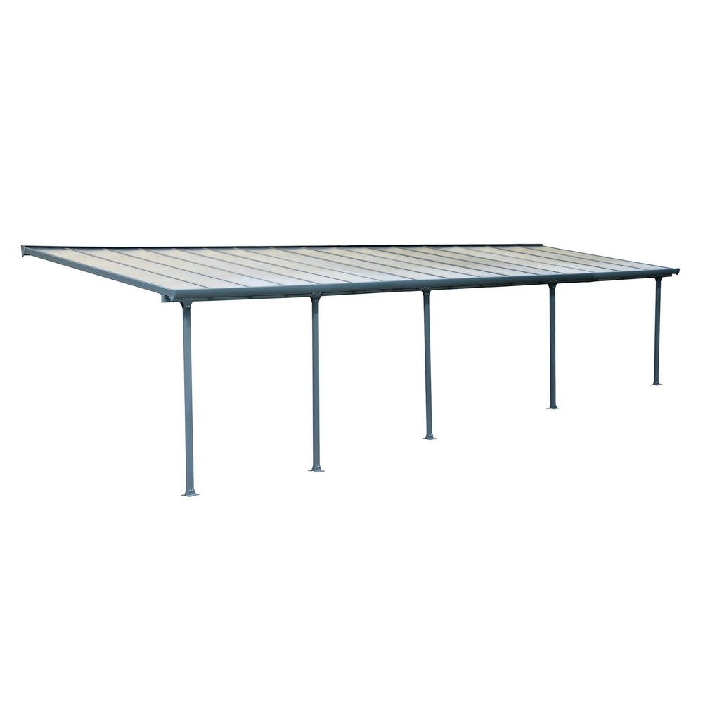 Terrasstak Canopia by Palram Feria 2 Grå, 3X9,71