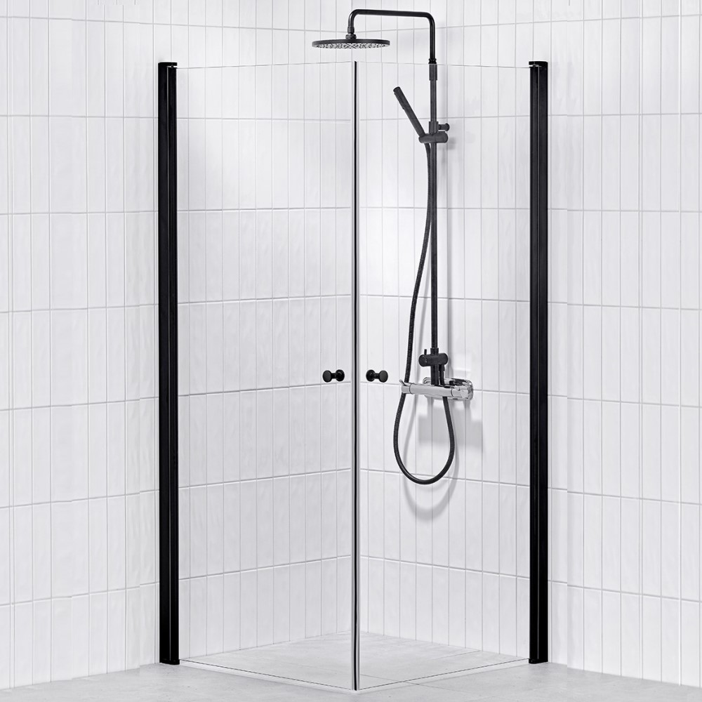 Duschhörn Alterna Lusso Rak Lackerad Profil