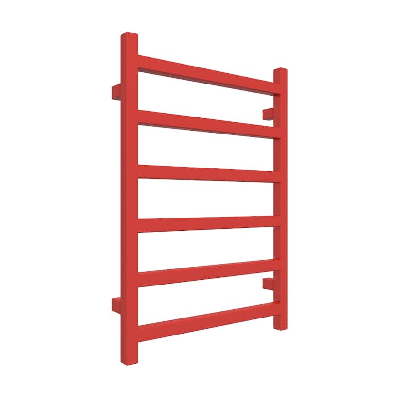 Handdukstork Duschbyggarna Simple Röd, BxH: 500x720 mm, 300 W