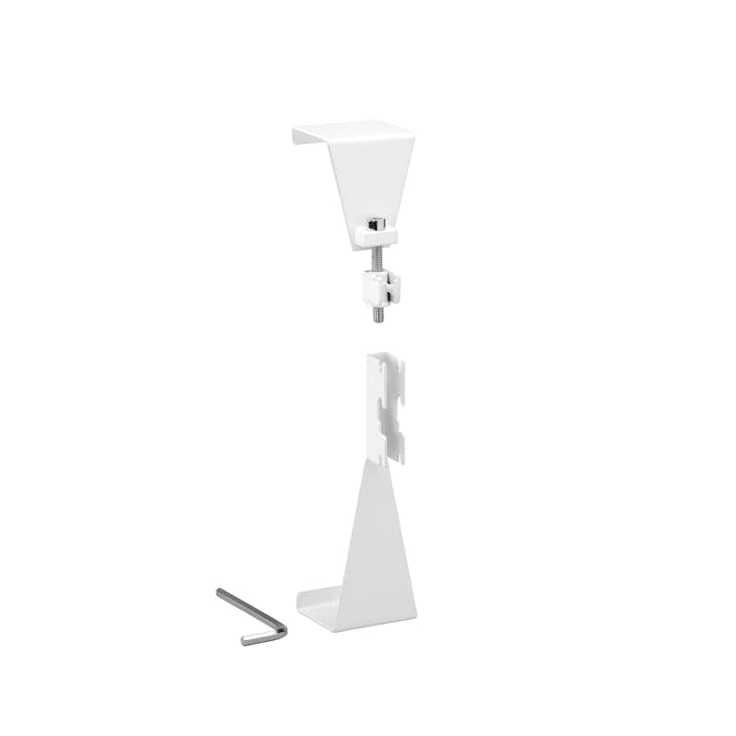 Topp-/Bottenbeslag Elfa Vit