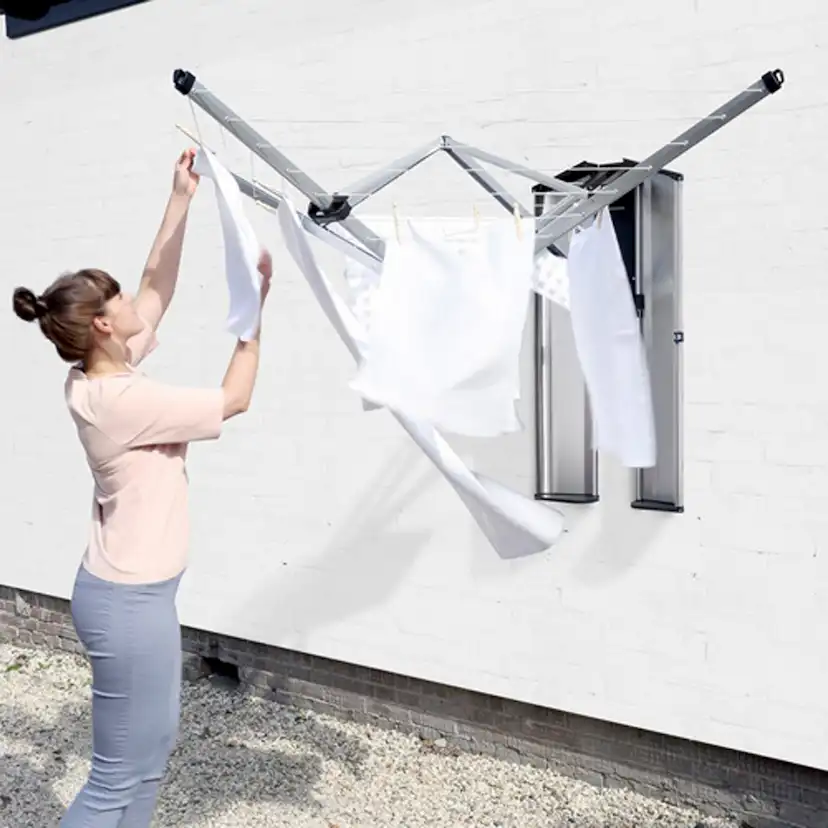 Torkvinda Brabantia WallFix 24 m + Skyddsbox