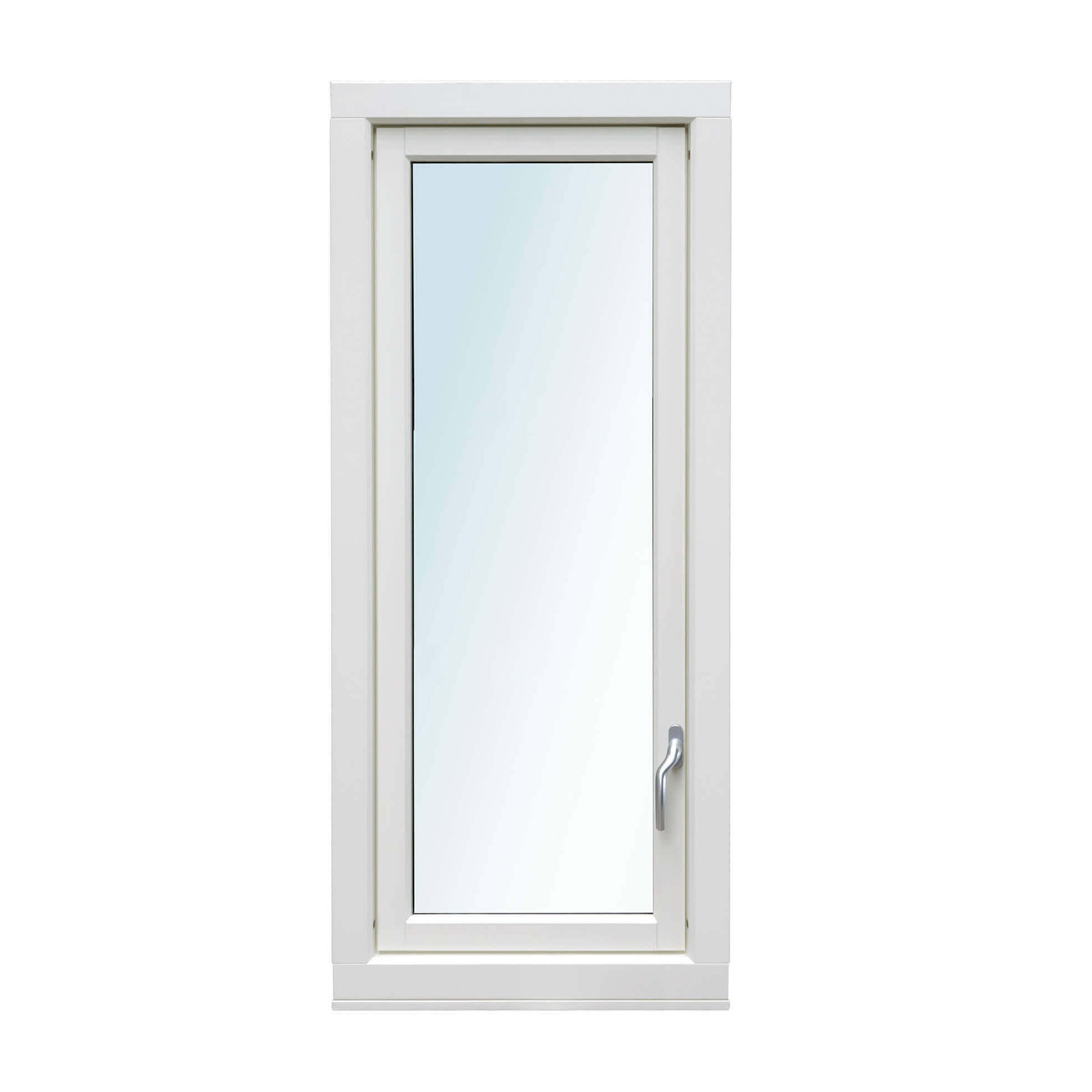 Sidohängt Fönster Nordiska Fönster Norrland Passiv 3-Glas 1-Luft Aluminium BxH: 70x150 Cm