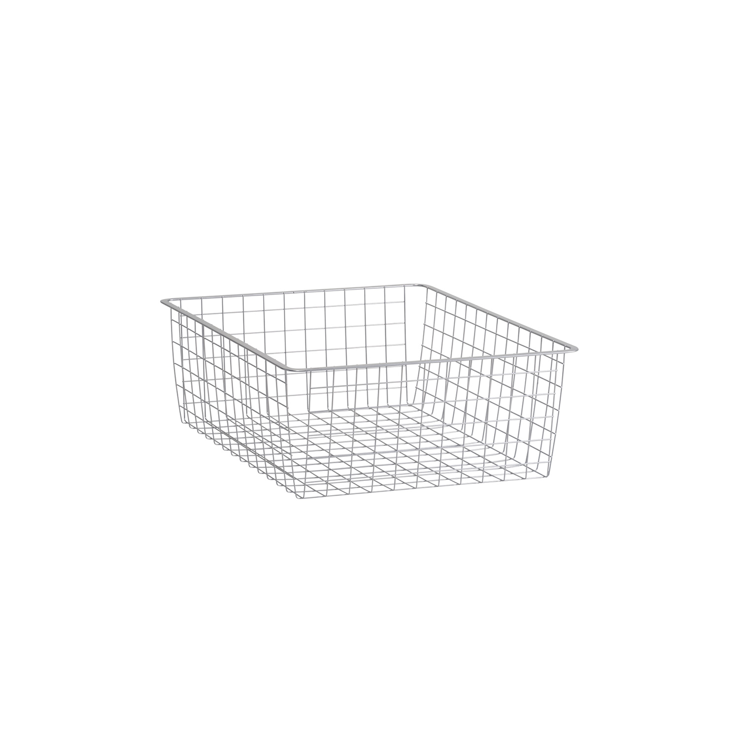 Trådback Elfa Standard 45 / Mini 55 BxDxH: 427x527x185 mm, Platinum