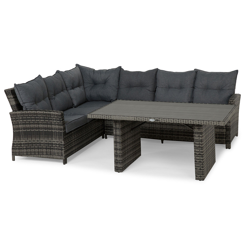 Trädgårdsmöbel Comfort Garden Loungegrupp James Aintwood Utomhus Grå, Vänster