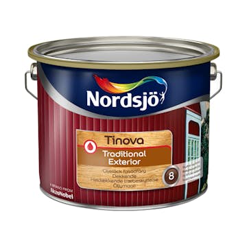 Träfärg Nordsjö Tinova Traditional Exterior 334 Red