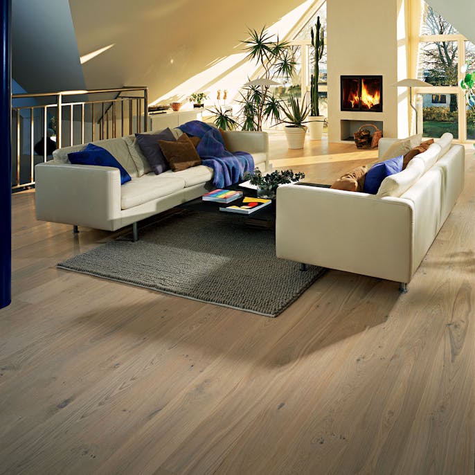 Tragolv Kahrs Brighton Mattlackad Vit Ek 1 Stav 336894