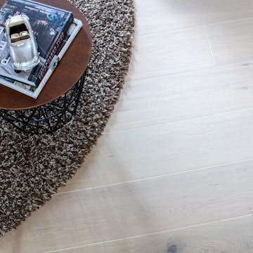 Trägolv Nordic Floor Ek Pure White Mattlackad 1-stav