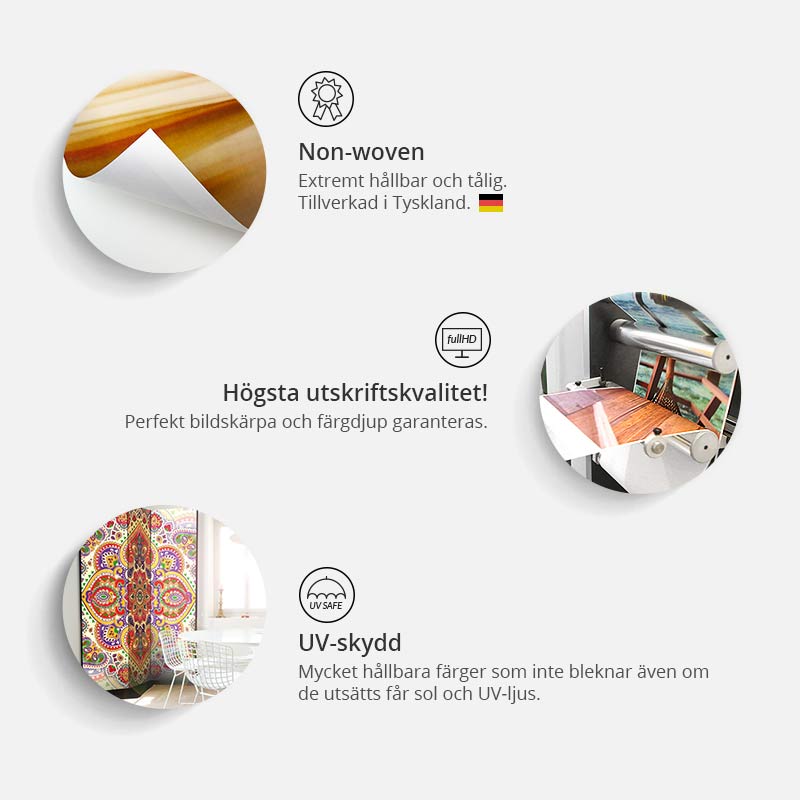 Rumsavdelare Skärmvägg Arkiio Little White Bear II 225x172 cm