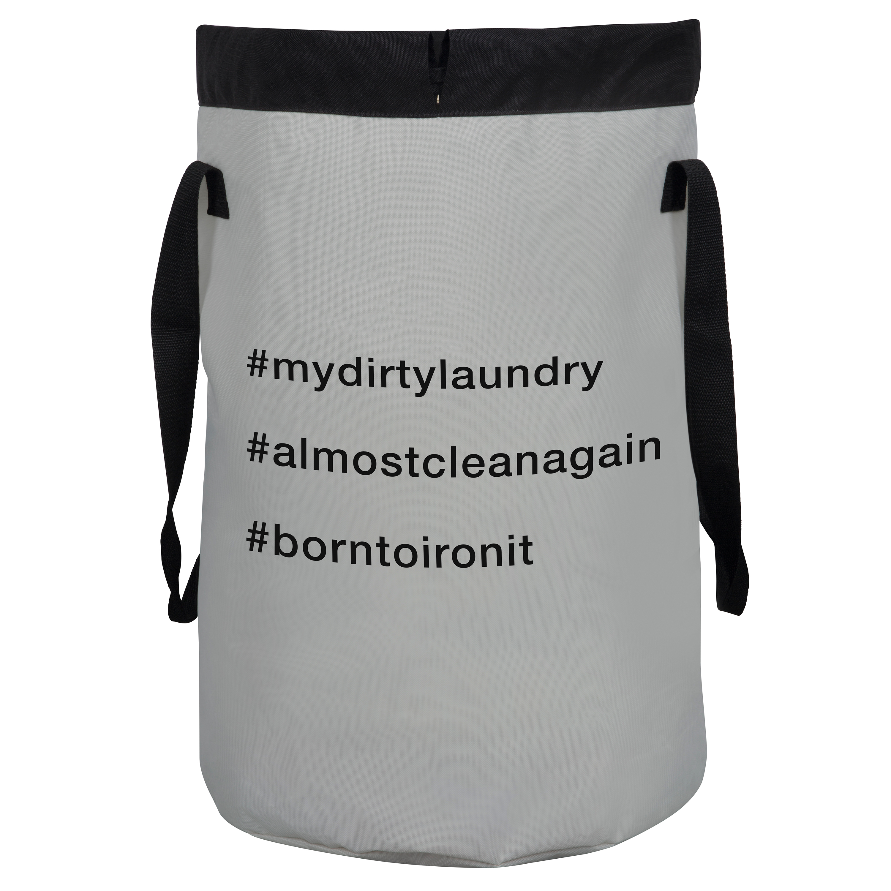 Tvättkorg Spirella Funwash Light-grey