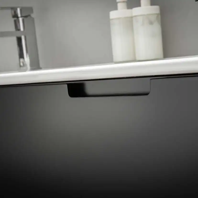 Tvättställskåp Bathlife Glädje Svart