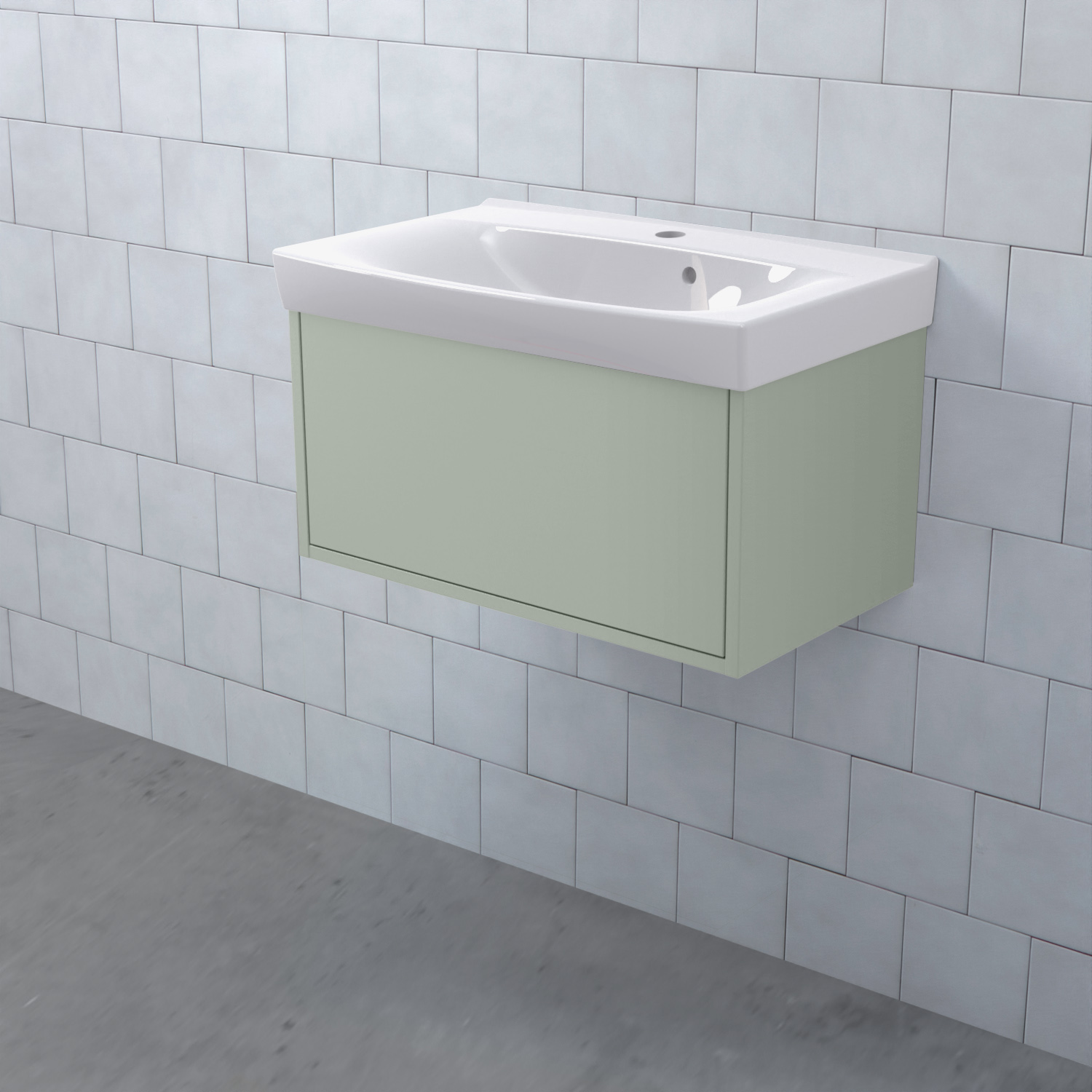 Tvättställsskåp Björbo Badrum Mejda Kompakt Låg