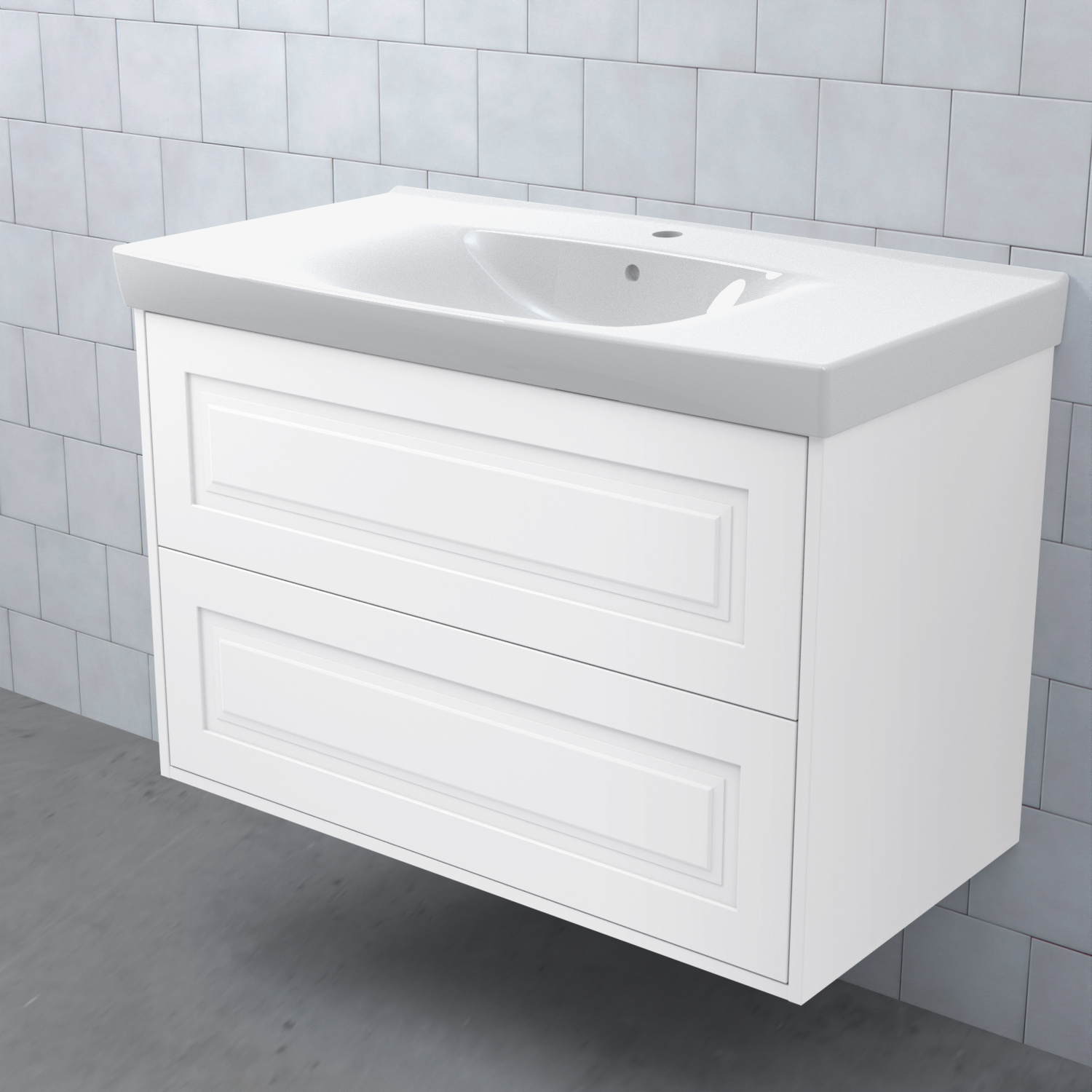 Tvättställsskåp Björbo Badrum Mejda Hög