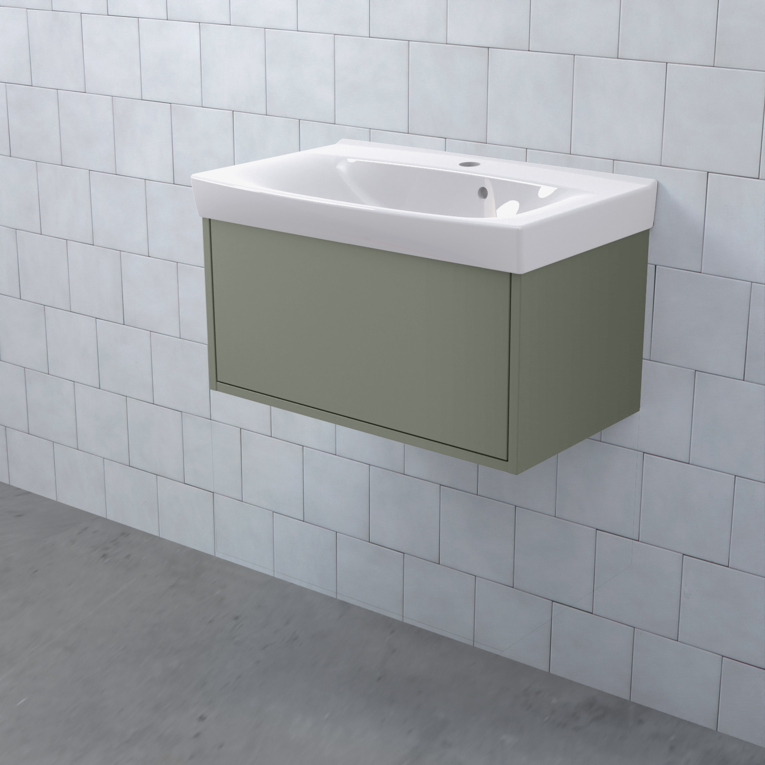 Tvättställsskåp Björbo Badrum Mejda Kompakt Låg