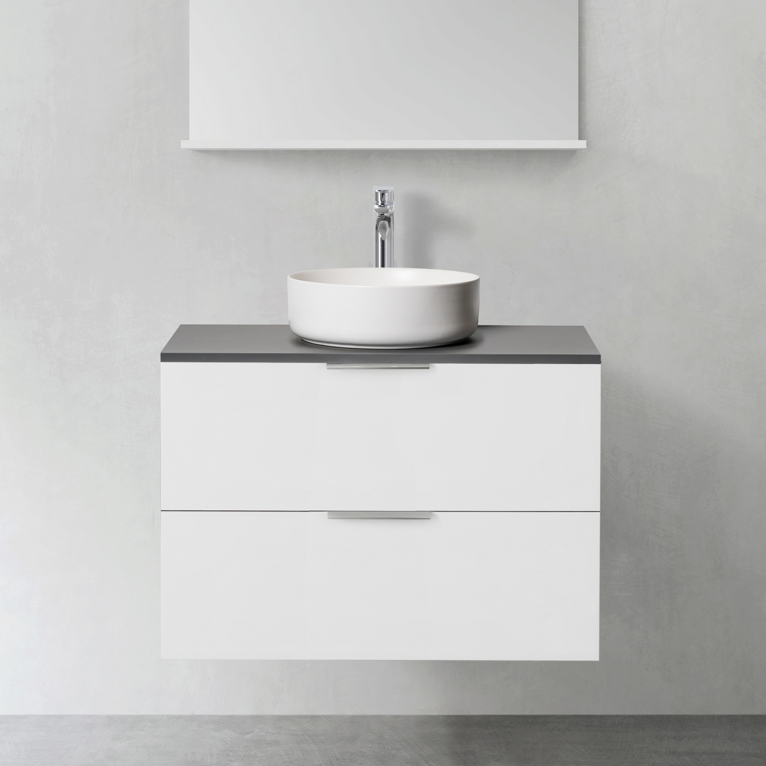 Tvättställsskåp Hafa Shape utan Tvättställ