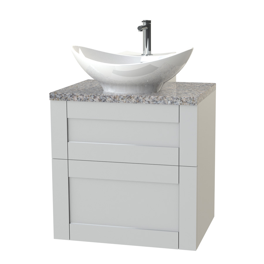 Tvättställsskåp Miller Badrum London 60 för Fristående Tvättställ