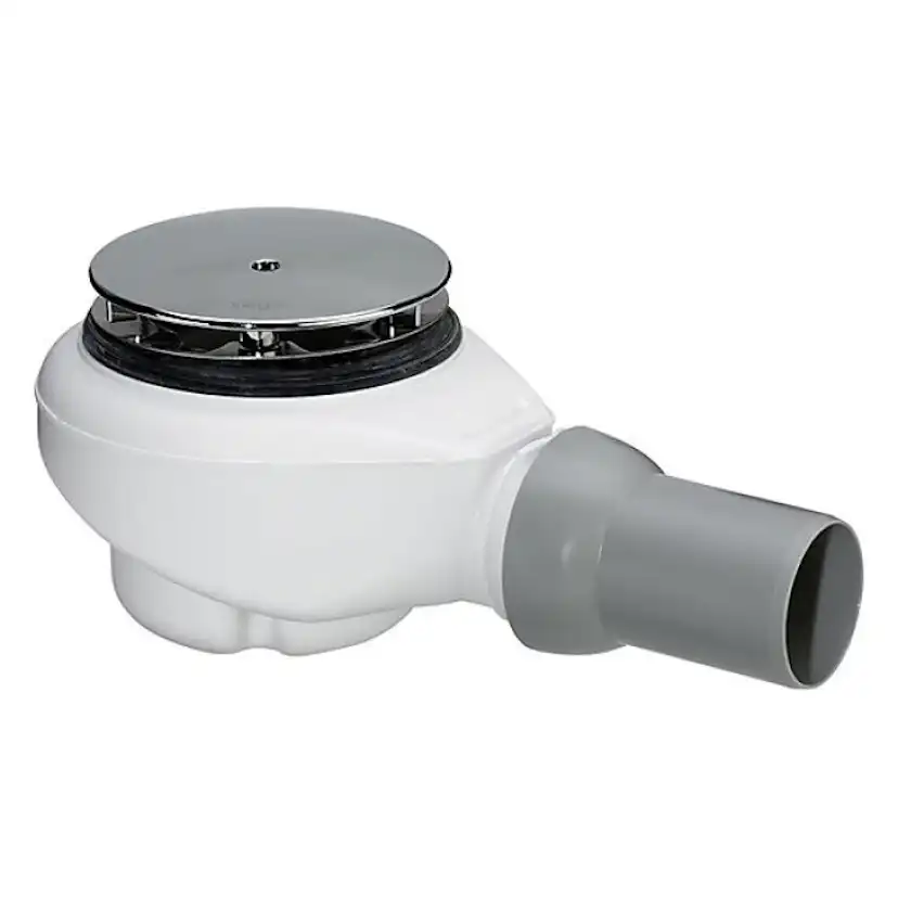 Bonde De Douche Sortie Horizontale VILLEROY & BOCH Tempoplex Plus 90mm Avec Cache Chrome Brosse 86157775 Bonde De Douche Sortie Horizontale VILLEROY & BOCH Tempoplex Plus 90mm Avec Cache Chrome Brosse 86157775