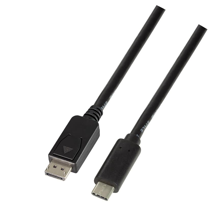 Kabel LogiLink USB-C till DisplayPort 1.2 1,8 m