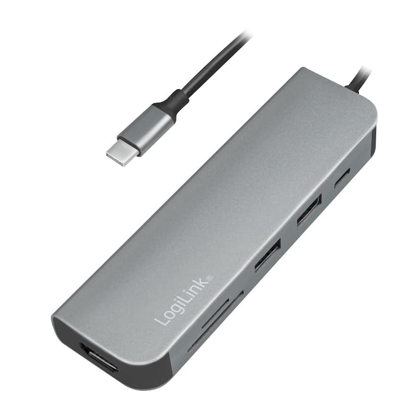 Adapter LogiLink USB-C Multi-Hub HDMI/PD/DeX