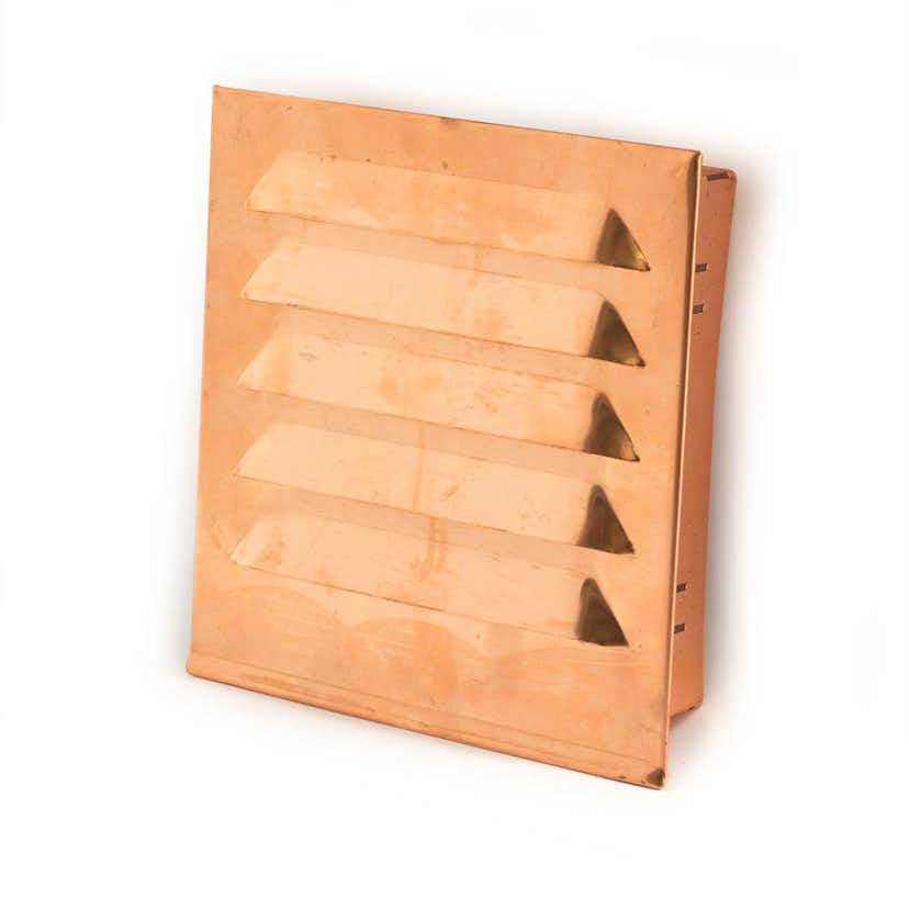 Ventilgaller Habo 33 Koppar 150x150 mm