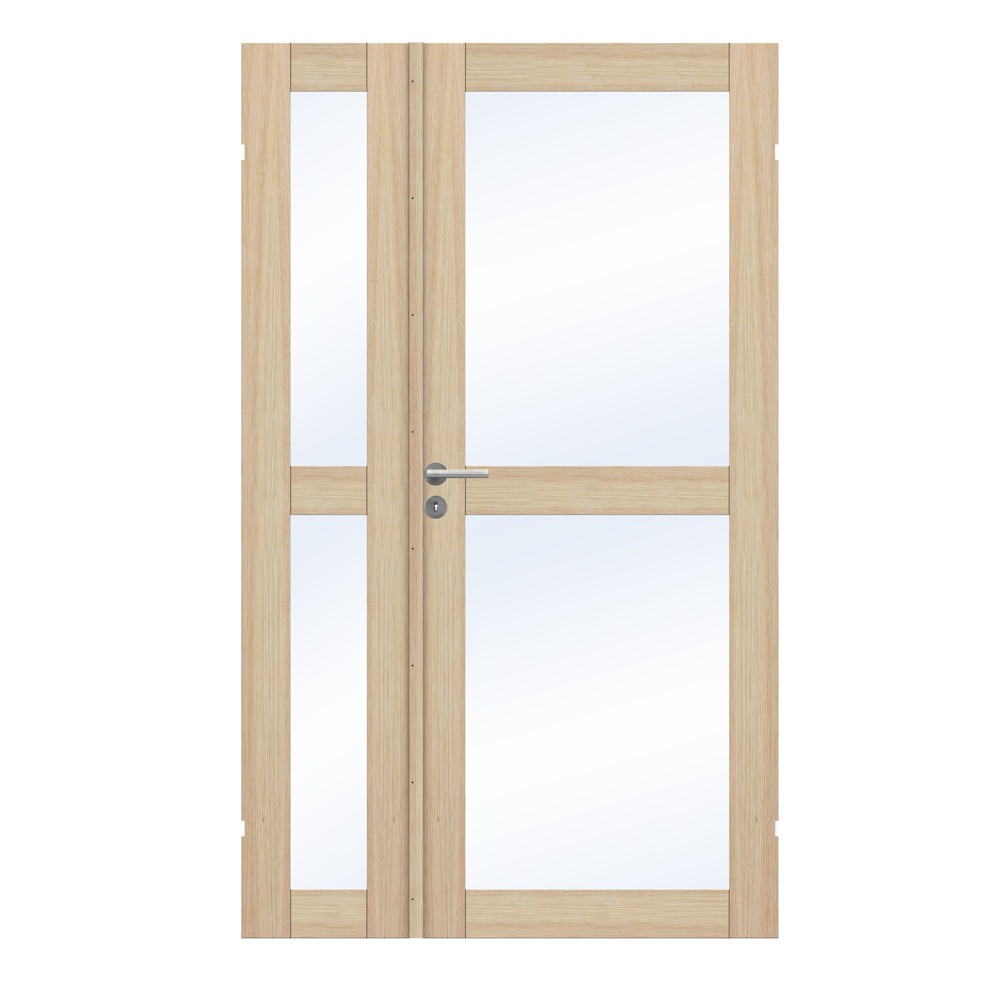 Halvparinnerdörr Swedoor Unique GW02L+GW02L