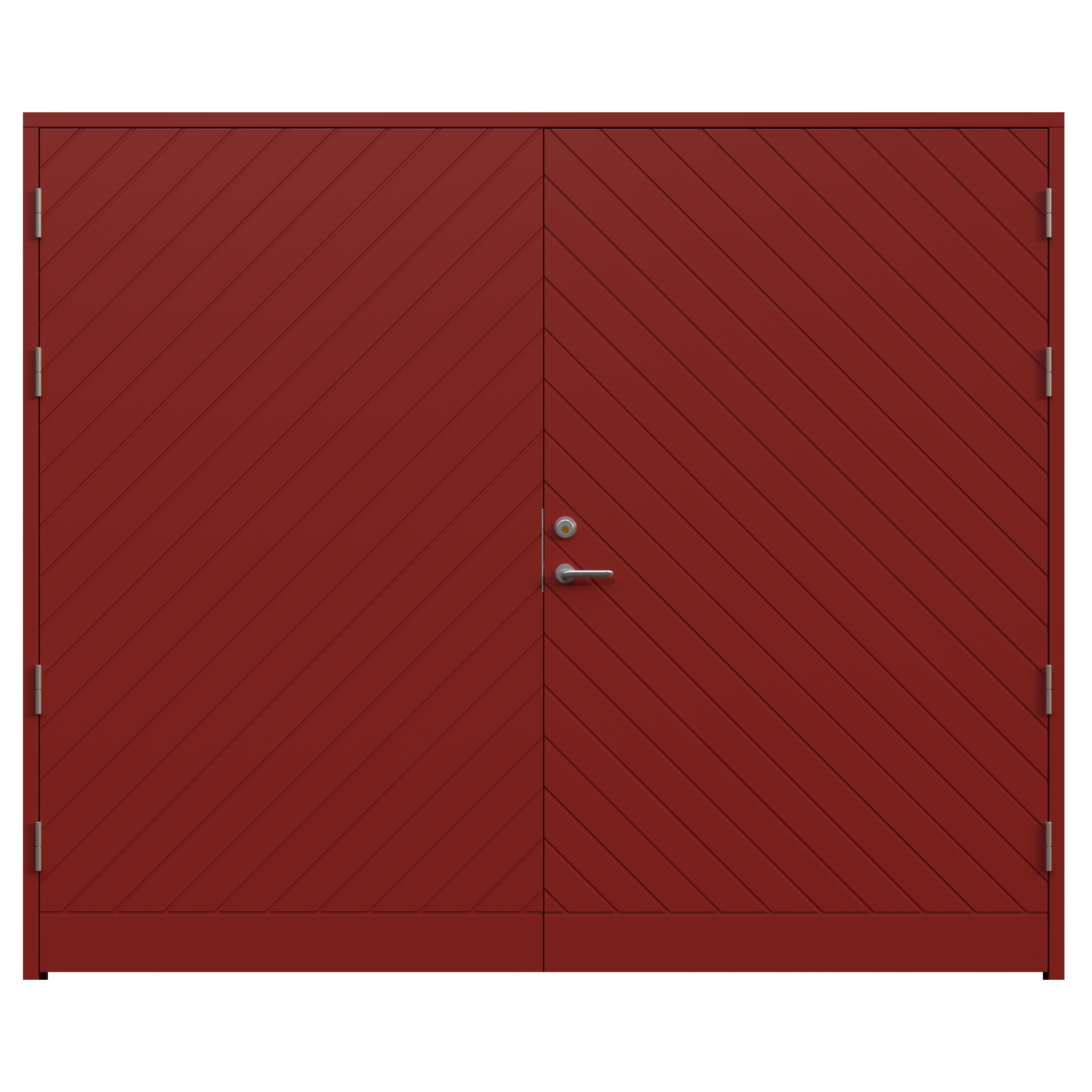 Garageport Leksandsdörren Djura Classic