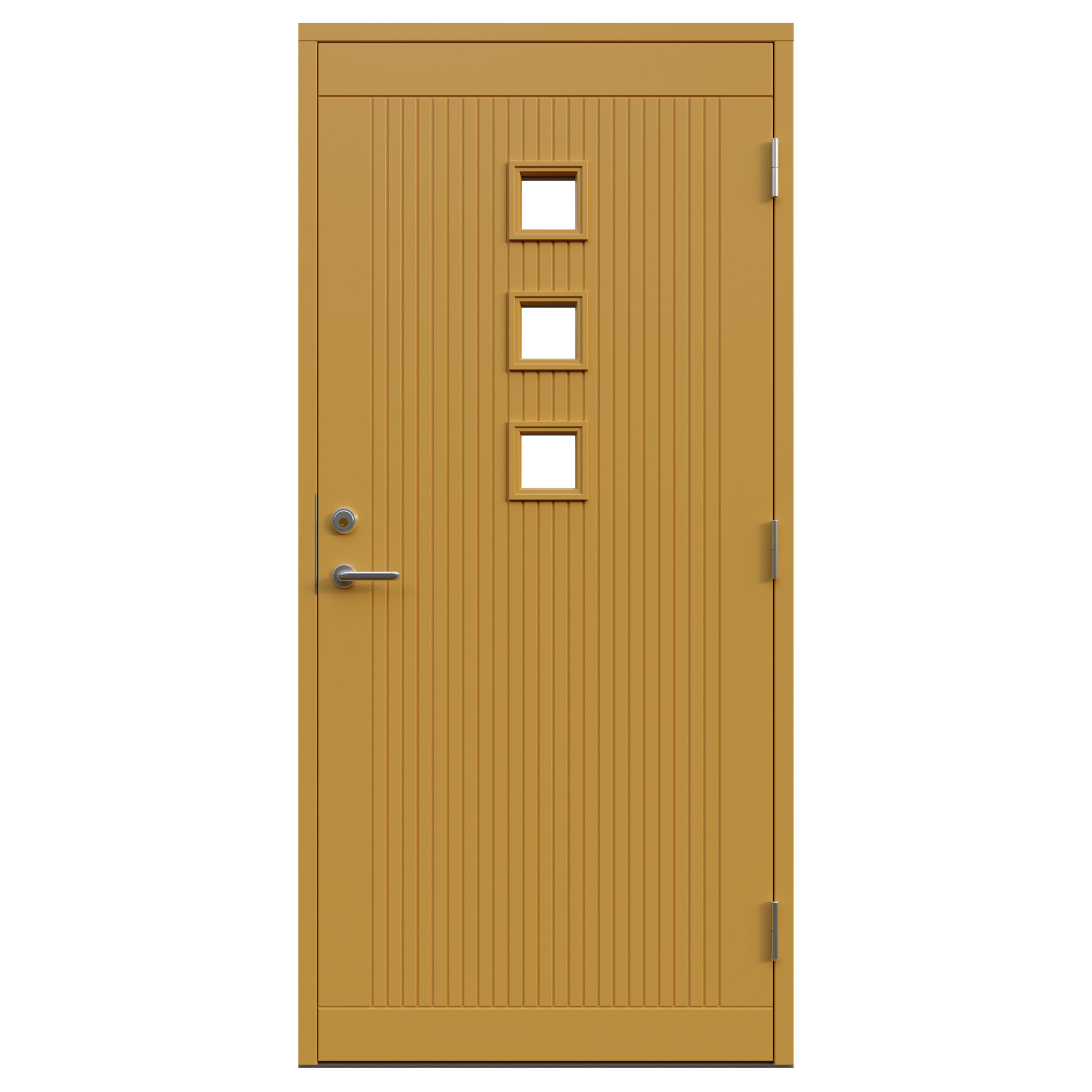 Ytterdörr Leksandsdörren Hälla Klarglas Eco74 RC2N