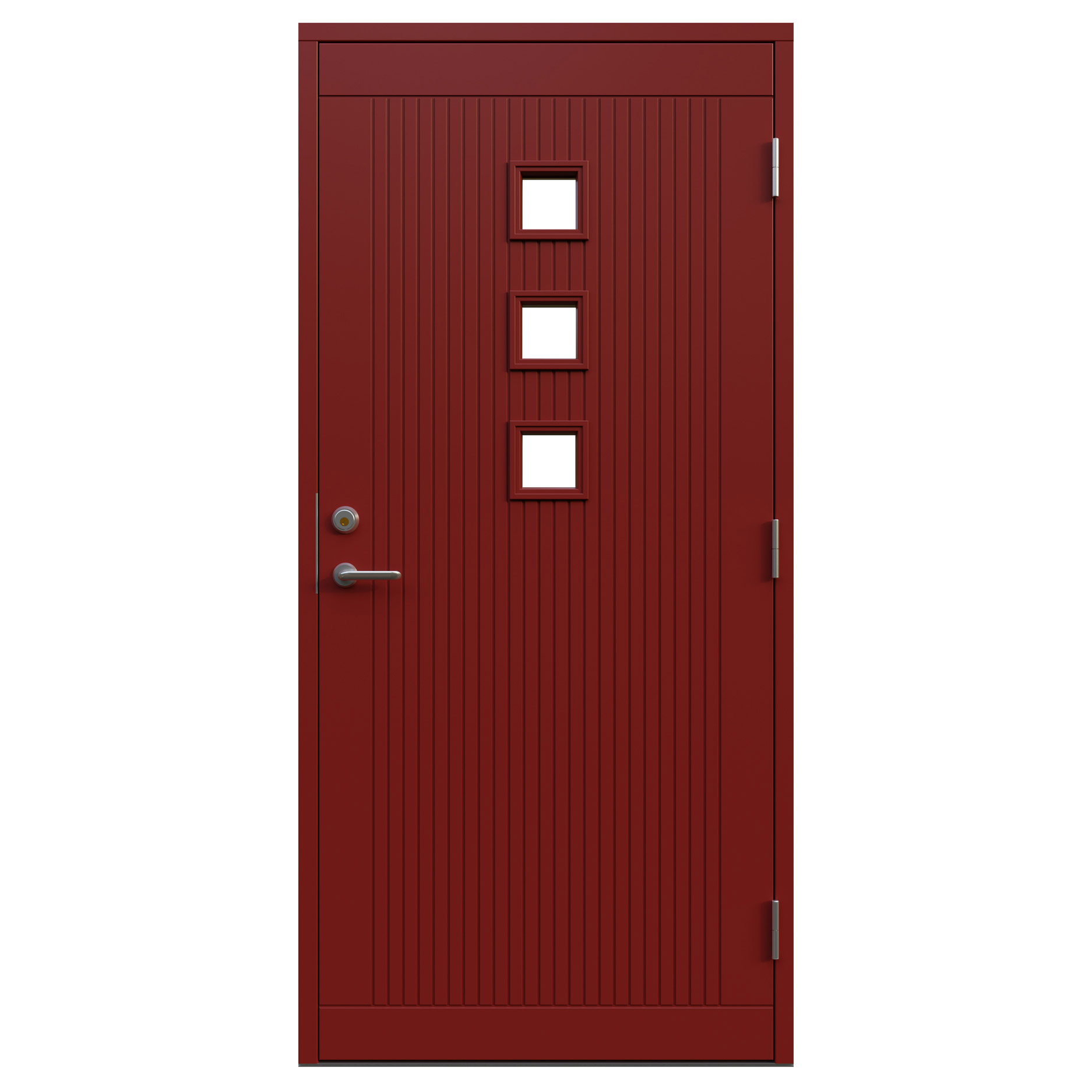 Ytterdörr Leksandsdörren Hälla Klarglas Eco74 RC2N