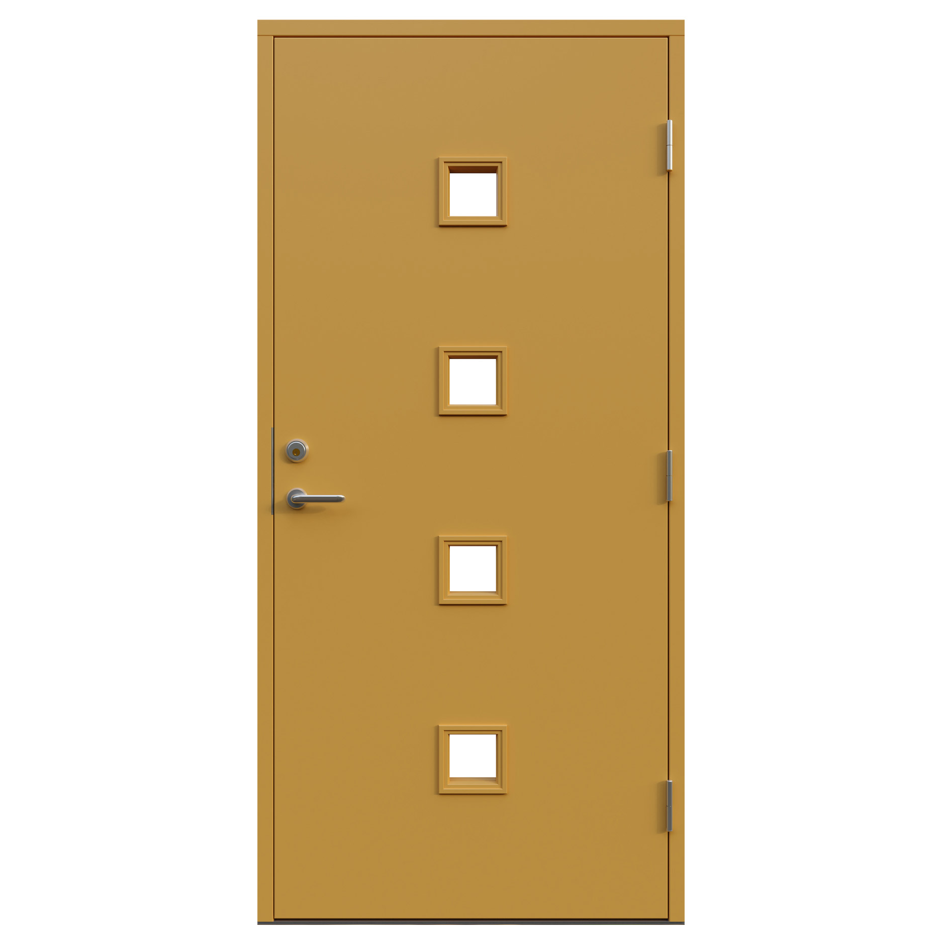 Ytterdörr Leksandsdörren Nålberg Eco74 RC2N