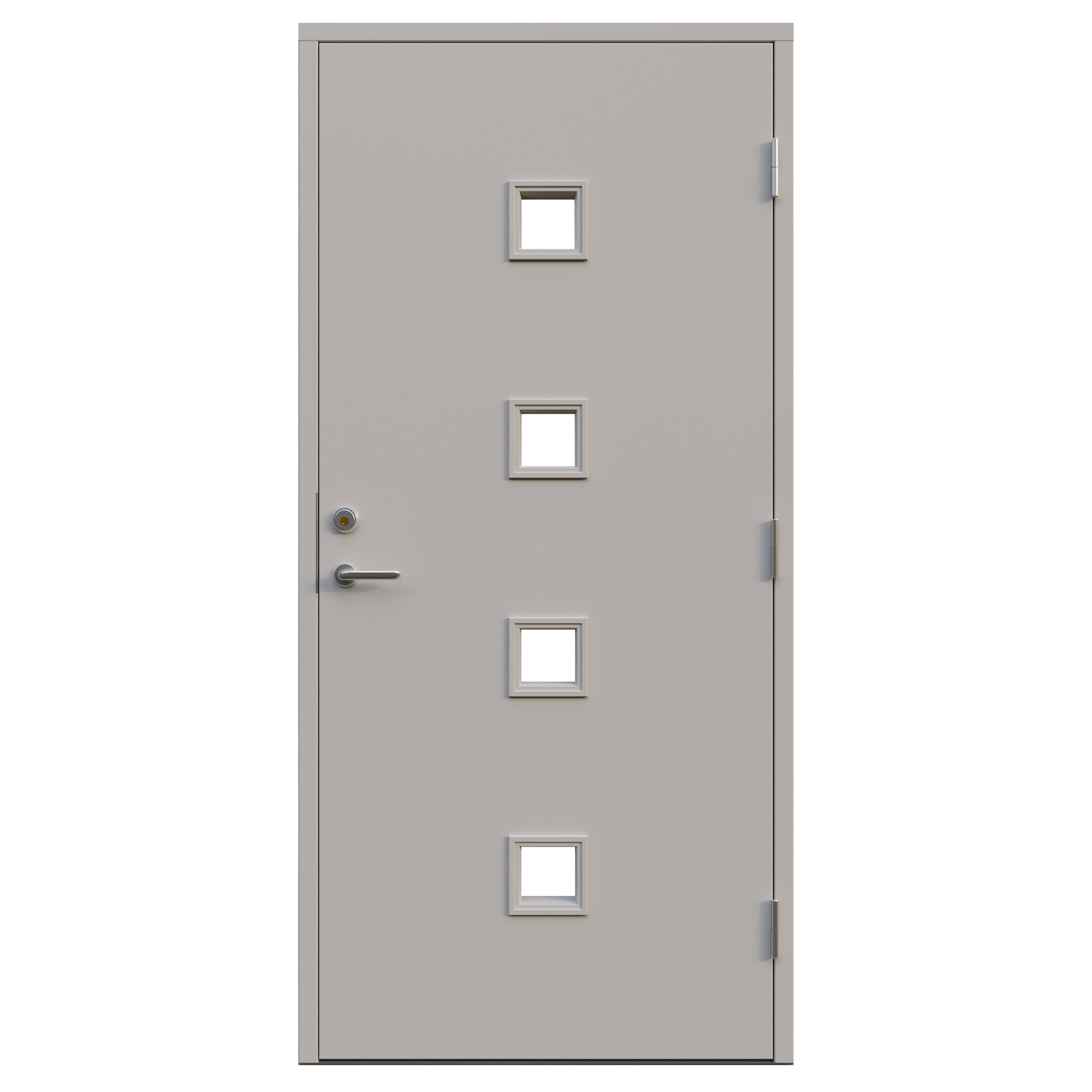 Ytterdörr Leksandsdörren Nålberg Eco74 RC2N