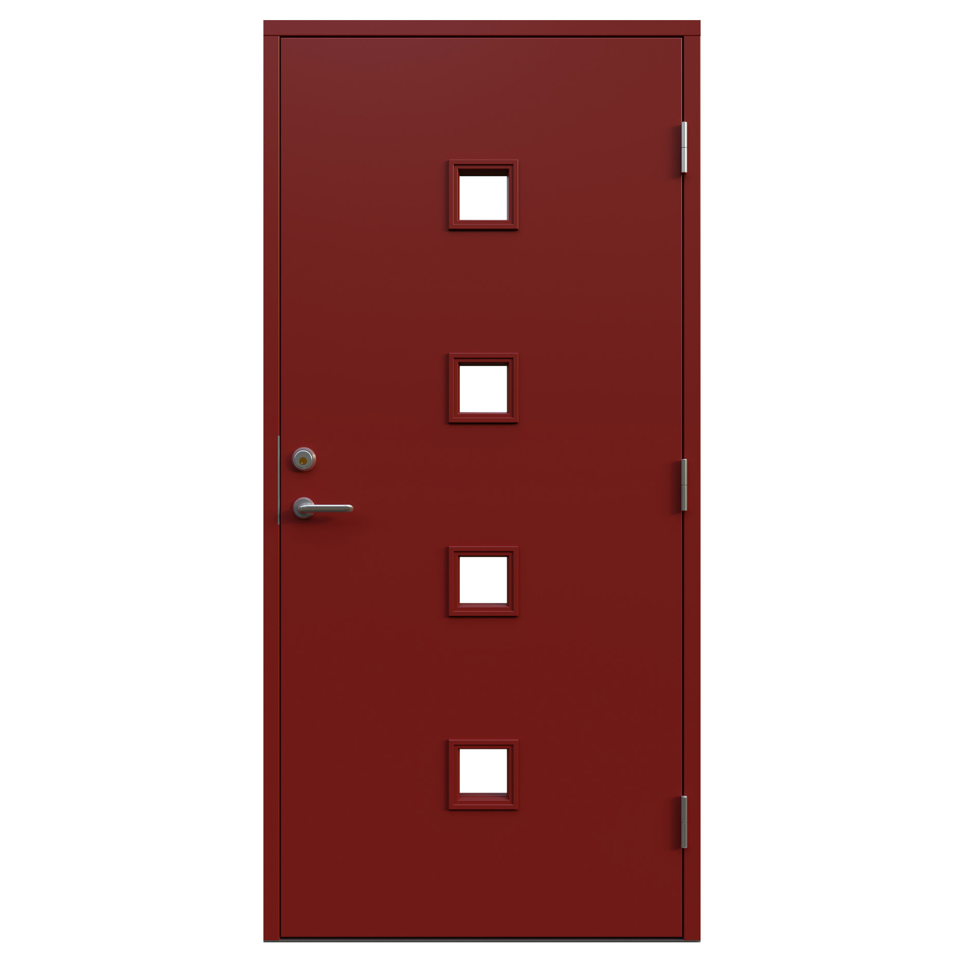 Ytterdörr Leksandsdörren Nålberg Eco74 RC2N