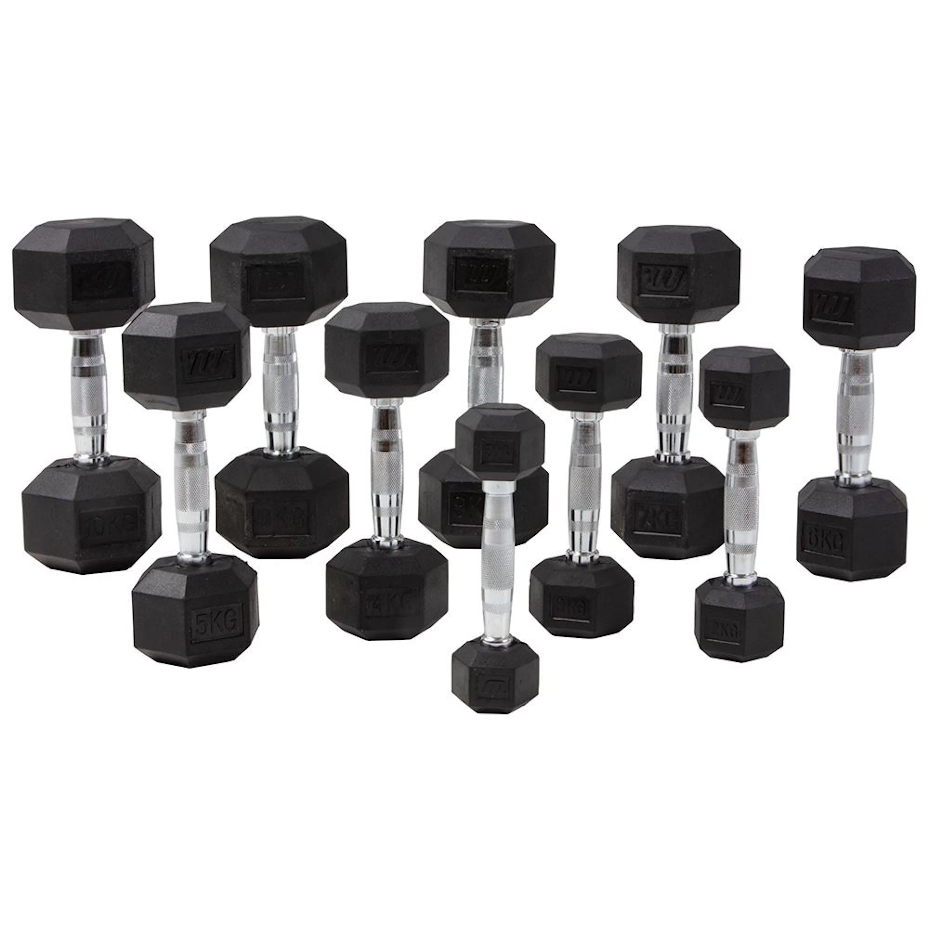Hantelset Hexagon 1-10 Kg