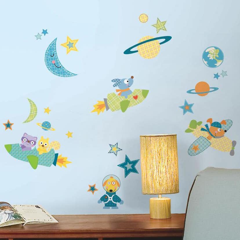 Väggdekor RoomMates Rocket Dog