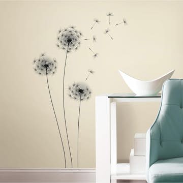 Väggdekor RoomMates Whimsical Dandelion