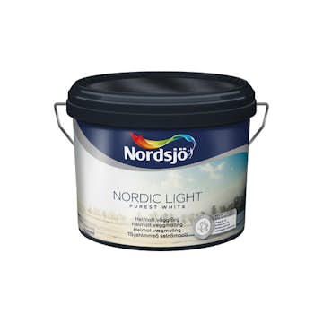 Väggfärg Nordsjö Nordic Light Vit