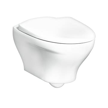 Vägghängd Toalettstol Gustavsberg Estetic 8330 Hygienic Flush