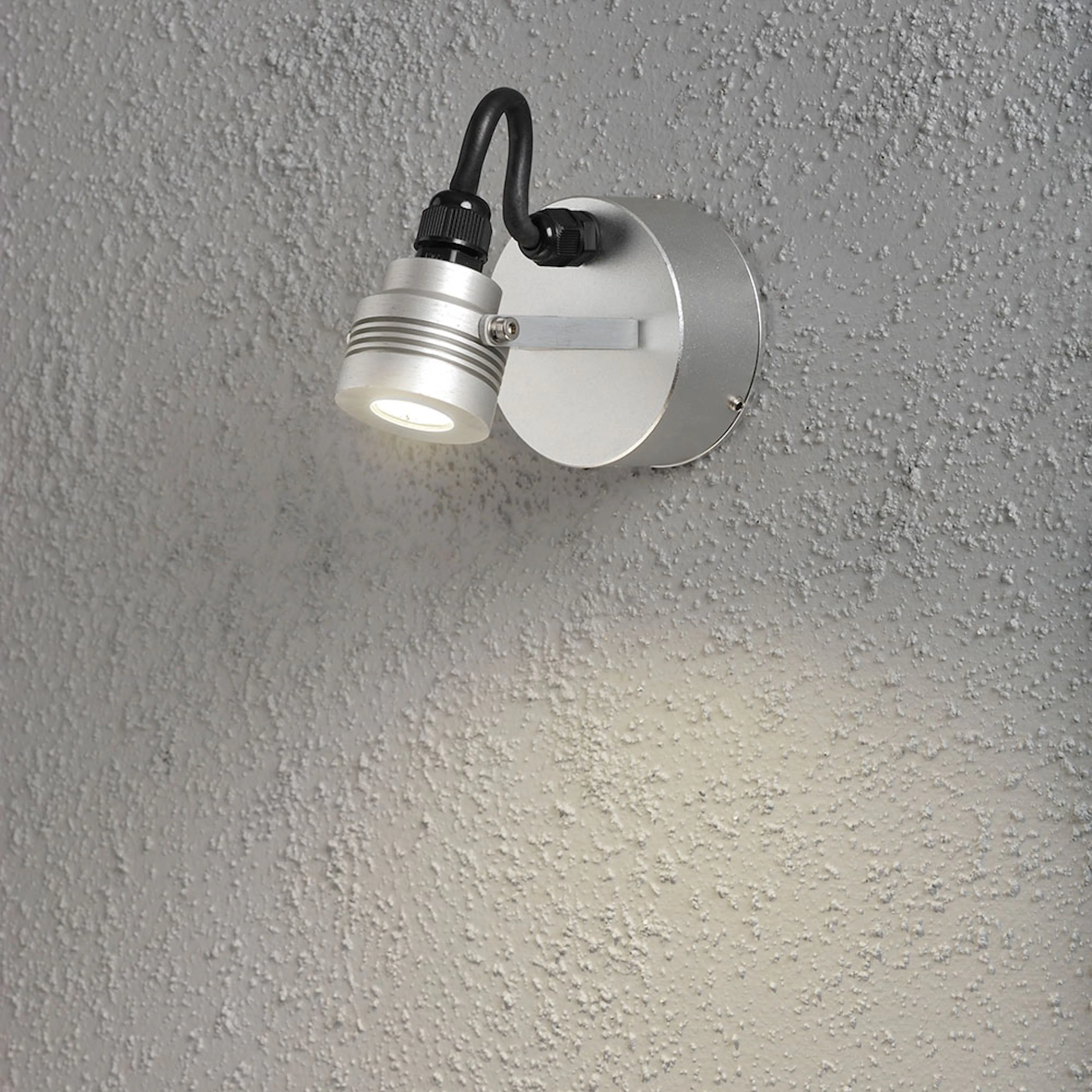 Vägglykta Gnosjö Konstsmide Monza 1x1W High Power LED