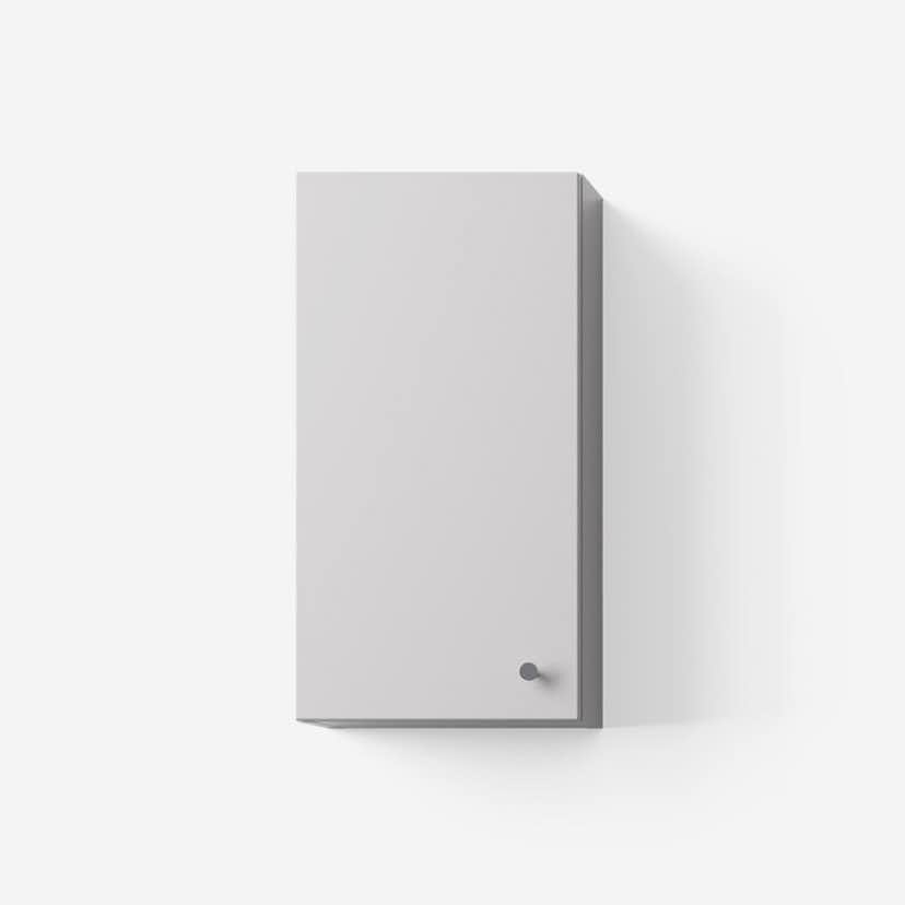 Väggskåp Ballingslöv OA30 Mono Vit/Mörkgrå