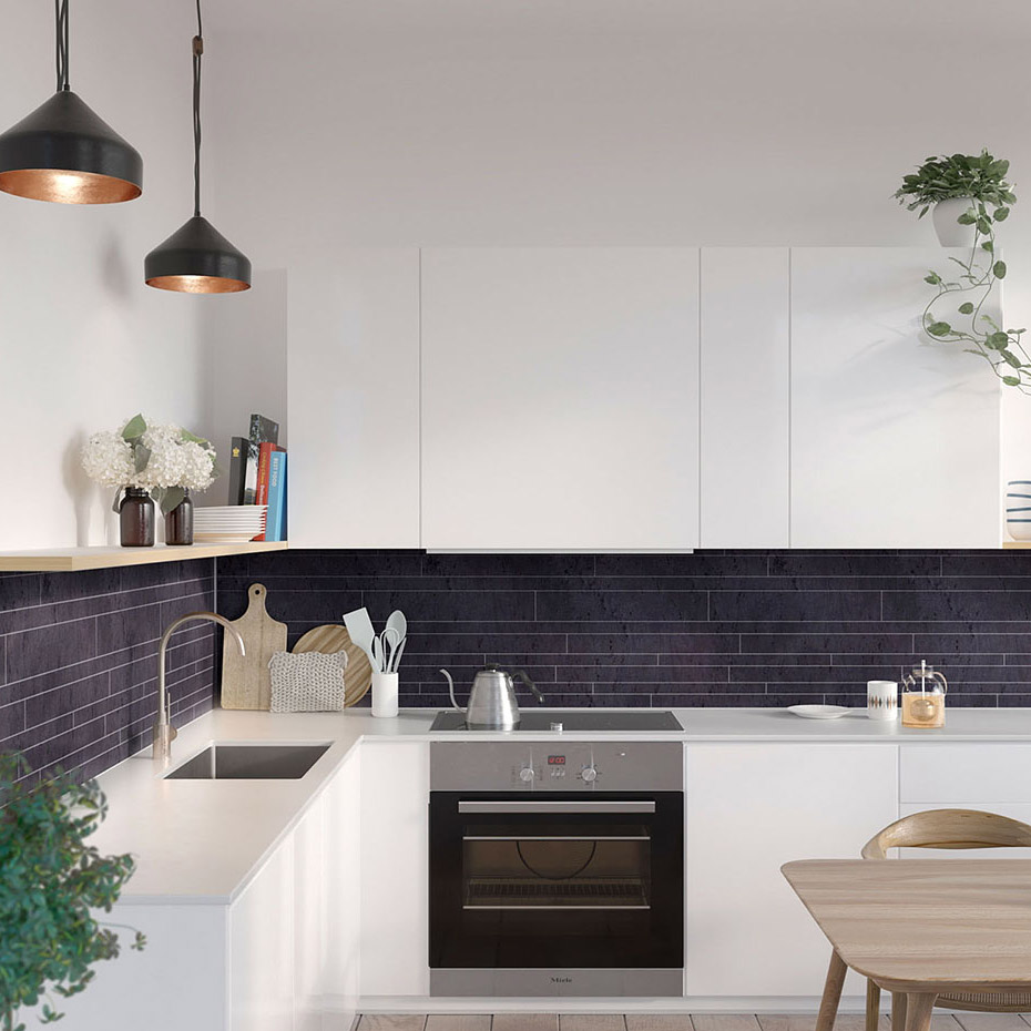 Vaggskiva Fibo Black Concrete 1066 Km99 C 4310669930