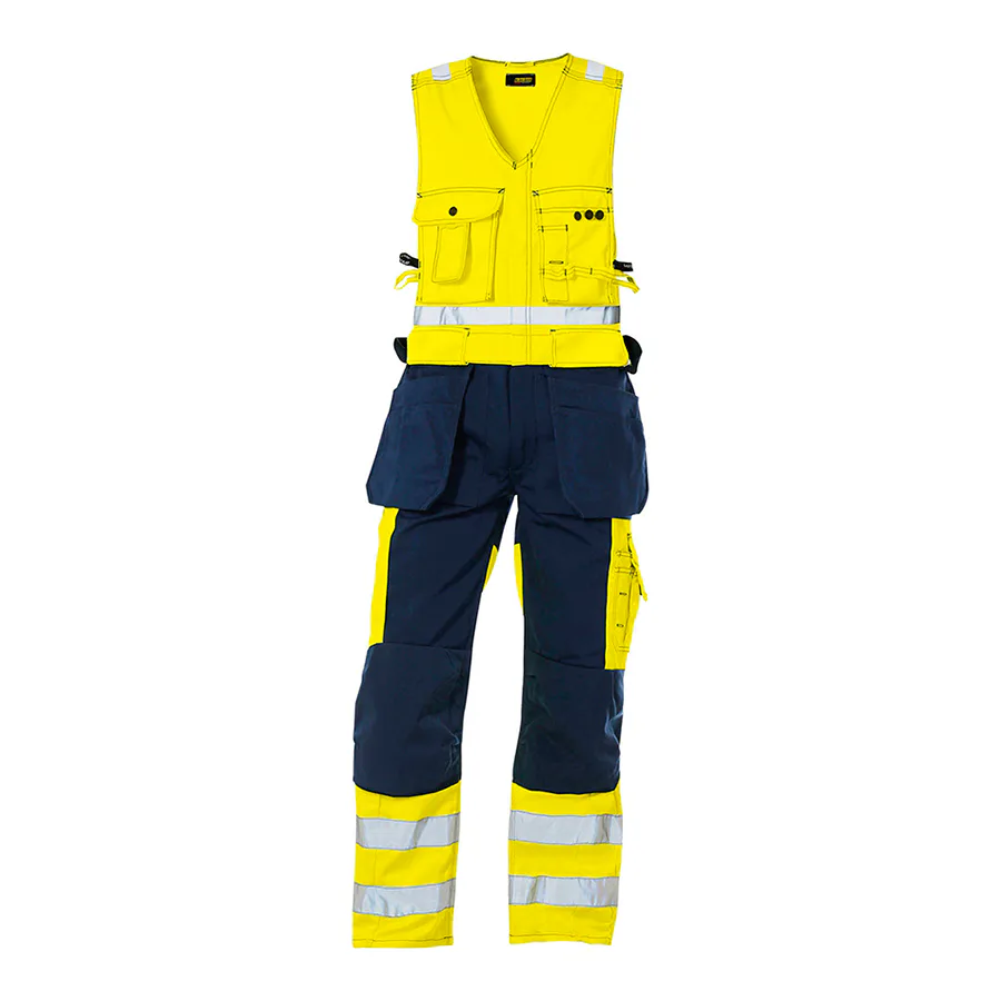 Gul/Marinblå