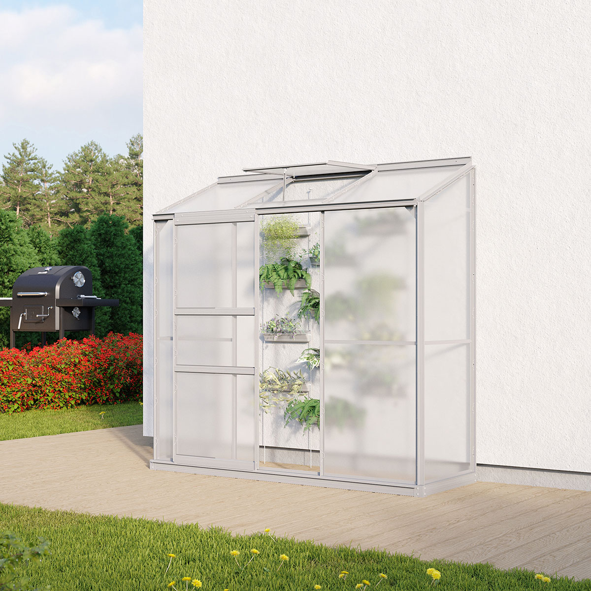 Växthus Vitavia Ida Vägg 1,3 kvm