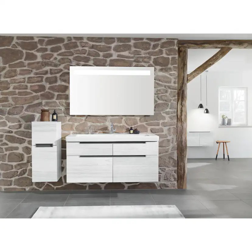 Tvättställsskåp Villeroy & Boch Subway 2.0 med 4 Lådor för Skåpstvättställ