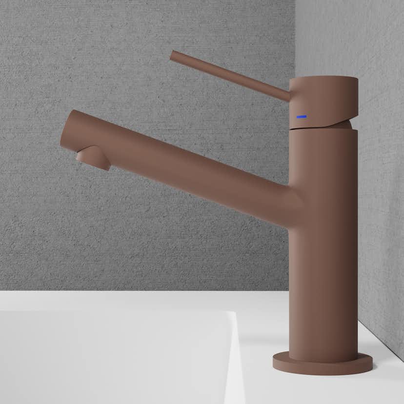Tvättställsblandare Scandtap Steel Vector Rust