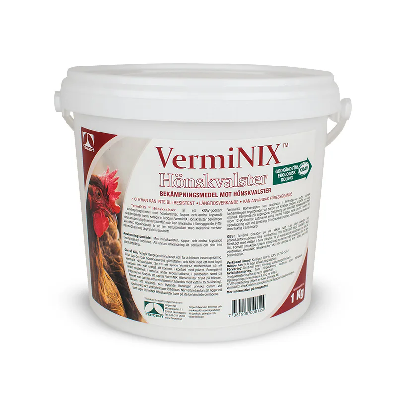 Skadedjursbekämpning Tergent VermiNIX Hönskvalster 1kg