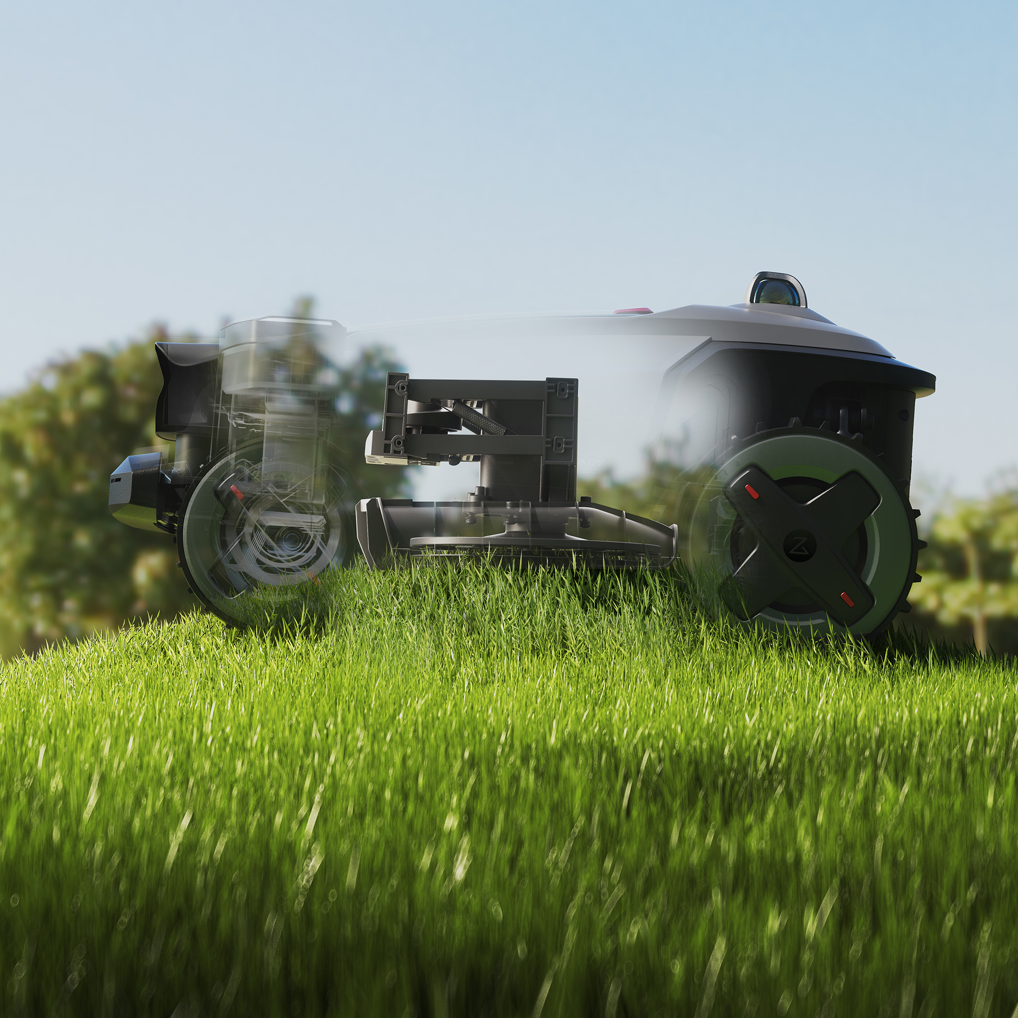 Robotgräsklippare Roborock RockMow Z120 4WD LiDAR