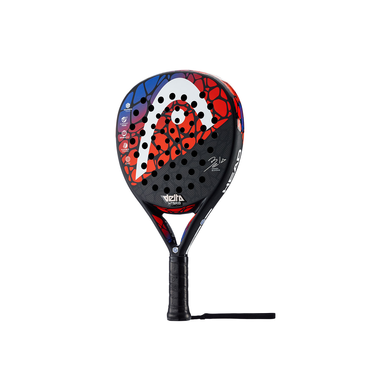 Padelracket Head Delta Hybrid Graphene 360+