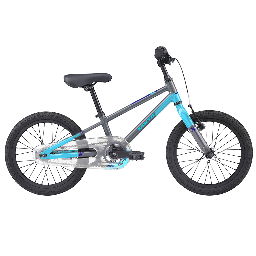 Barncykel Naits Kite 1.0 Grå/Blå