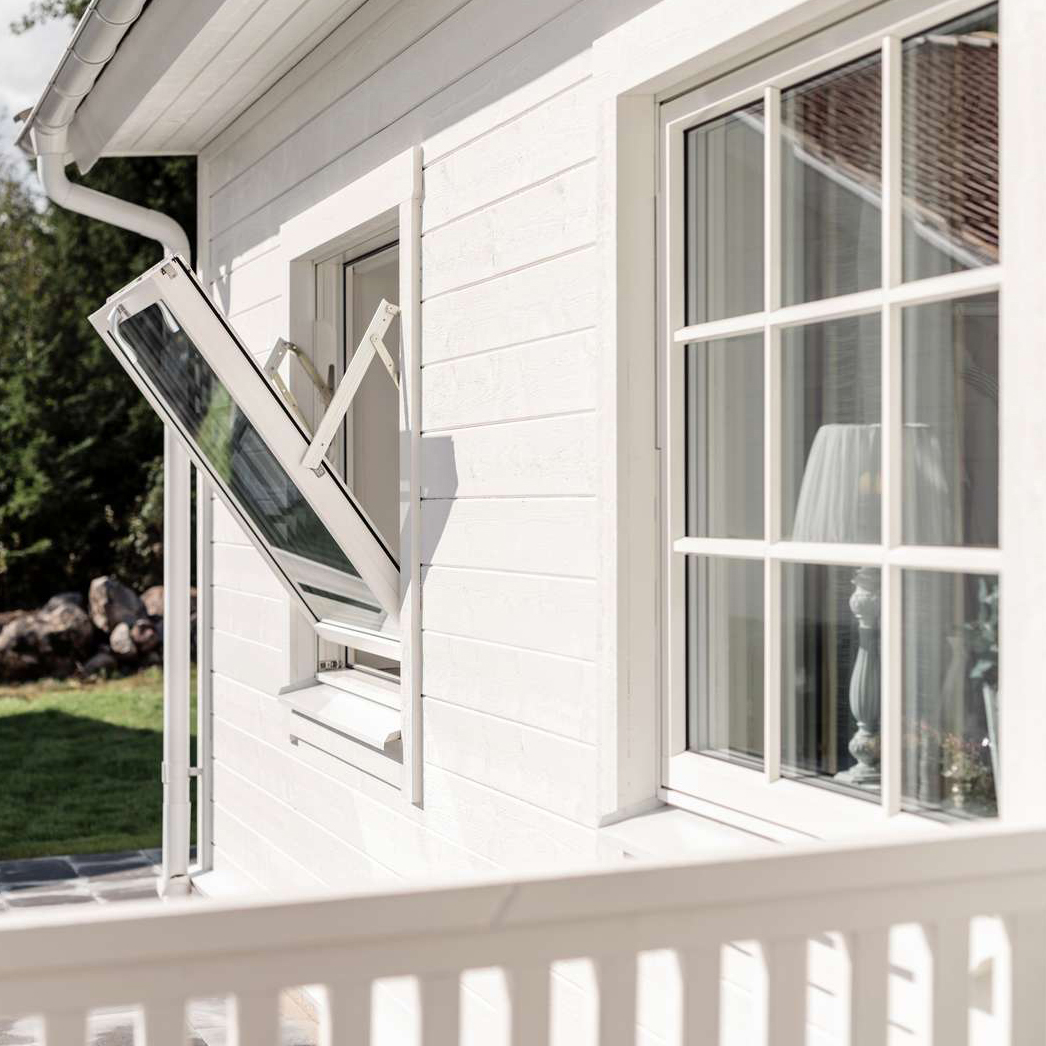 Vridfönster Elitfönster Original Aluminium 100 3-Glas