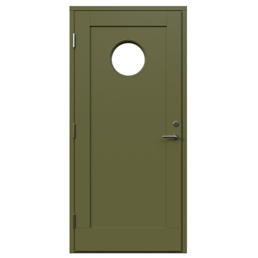 Ytterdörr Leksandsdörren Vaverön Eco74 RC2N